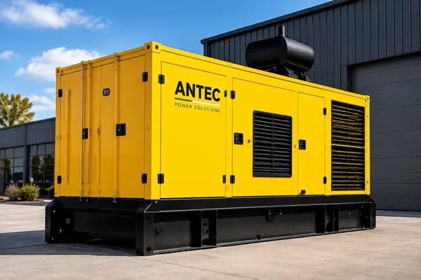 Industriële Antec generator voor lokale energievoorziening en Fall-Back Flex